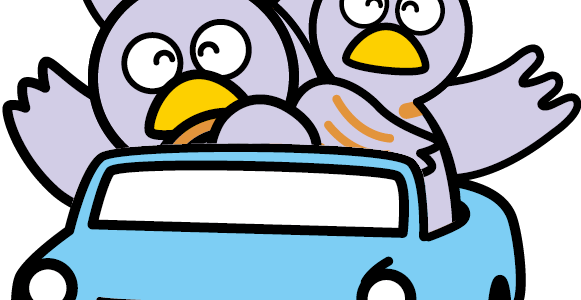 運転するコバトン小